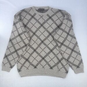 Vintage Liberty Sweaters Crewneck Men's Size M Multicolor